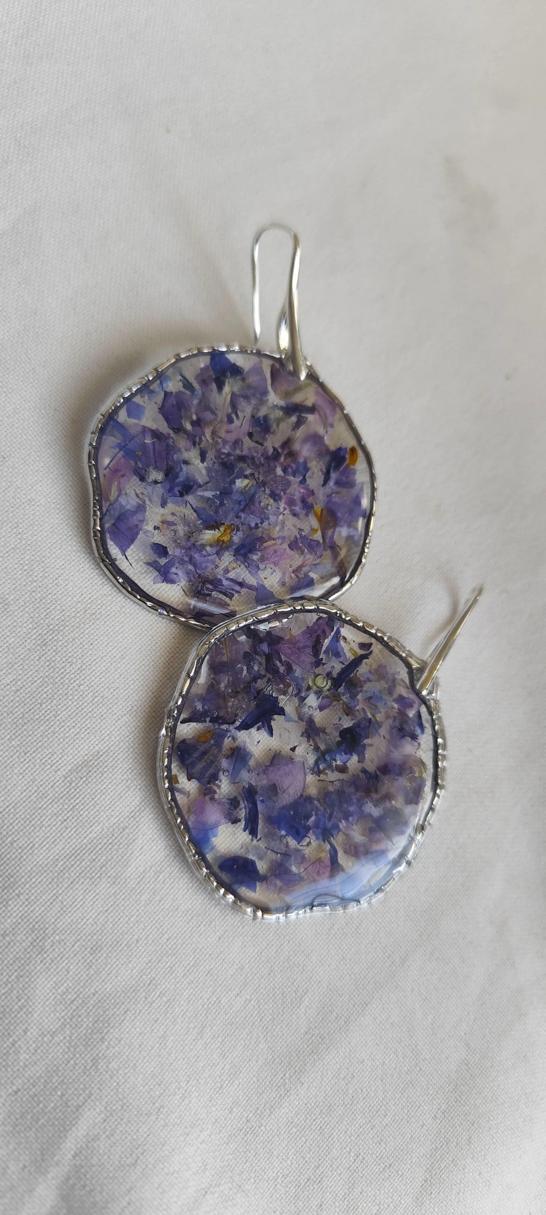 Brincos #XXL #Flores Azuis 💙💙 – photo 3